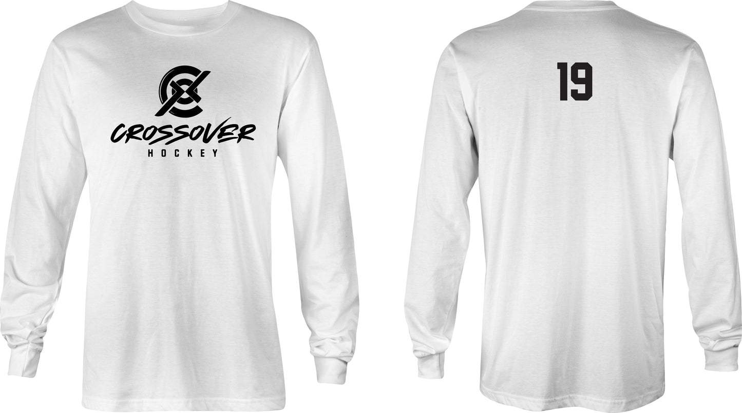 CUSTOM Crossover Hockey Unisex Dry Fit Long Sleeve Shirt - Personalized